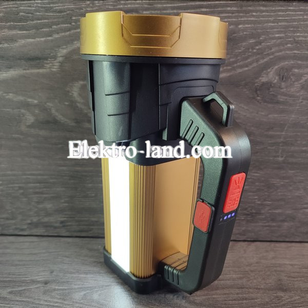 Переносной аккумуляторный фонарь SV-836   с USB зарядкой
